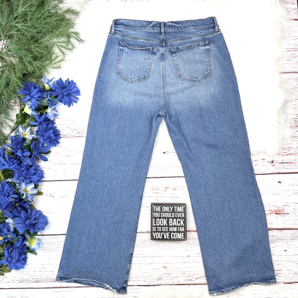 👖|•LOFT•| The Wide Leg Size High Rise Waist Size 10/30 Short (27 length) - Picture 2 of 9